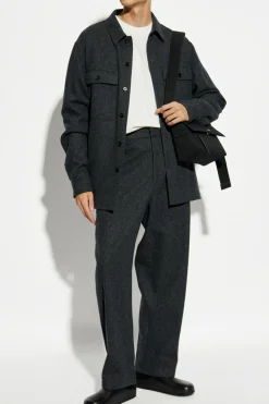 JIL SANDER+ GREY Wool pants