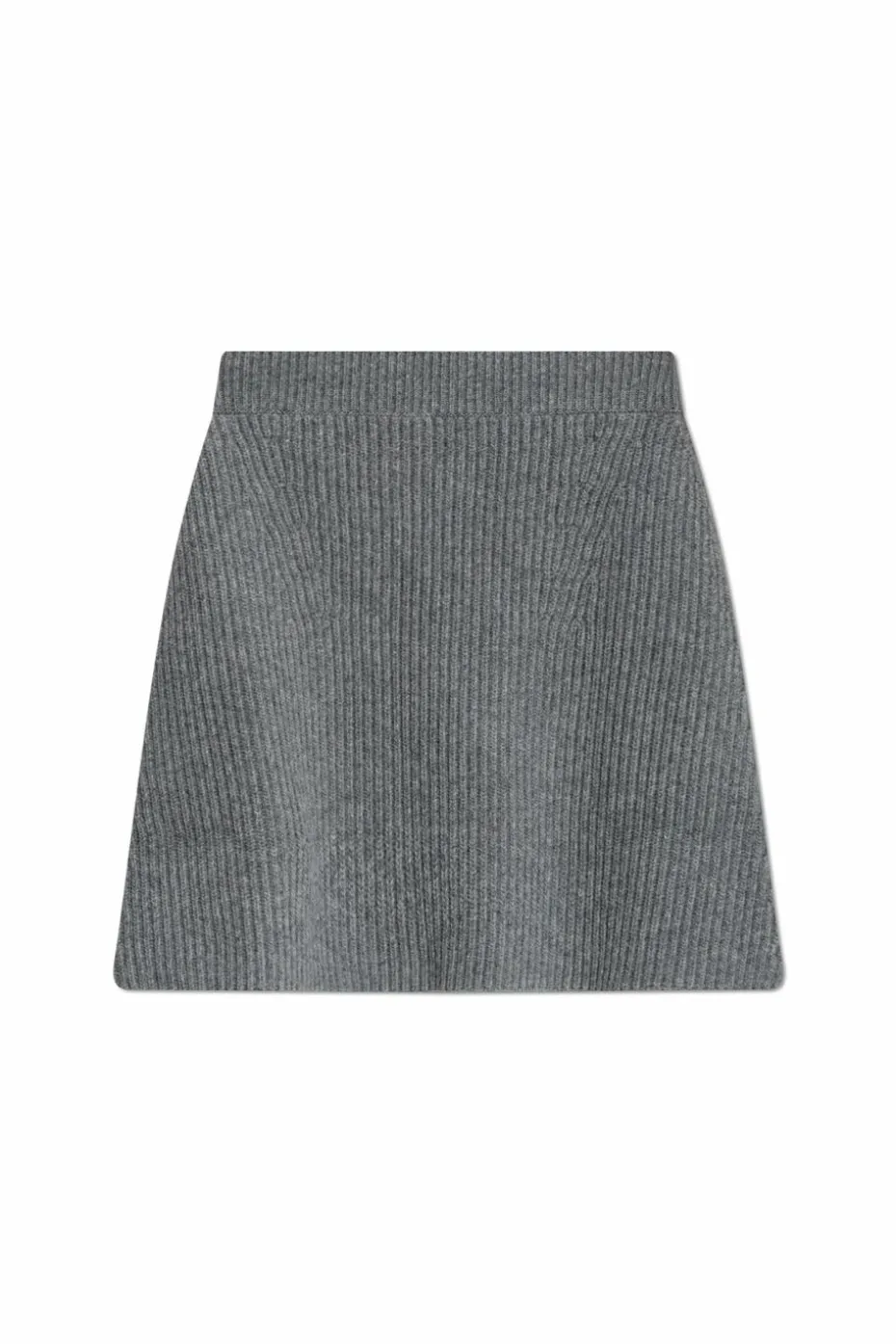 JIL SANDER GREY Wool skirt