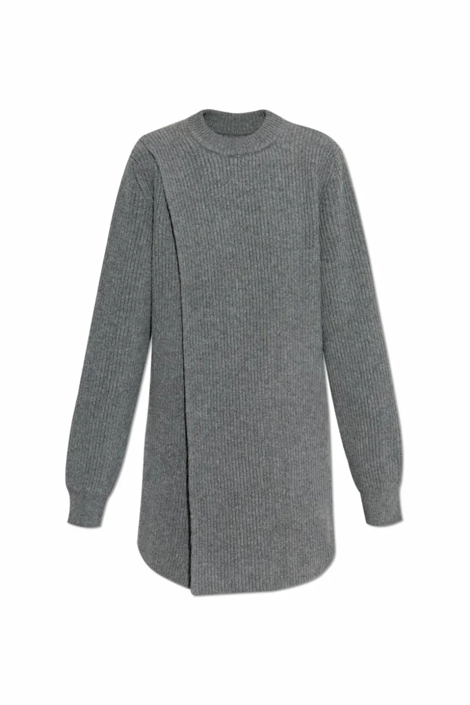 JIL SANDER GREY Wool sweater