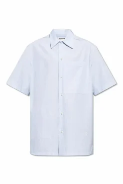 JIL SANDER light blue Cotton shirt