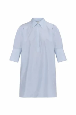 JIL SANDER light blue Shirt dress