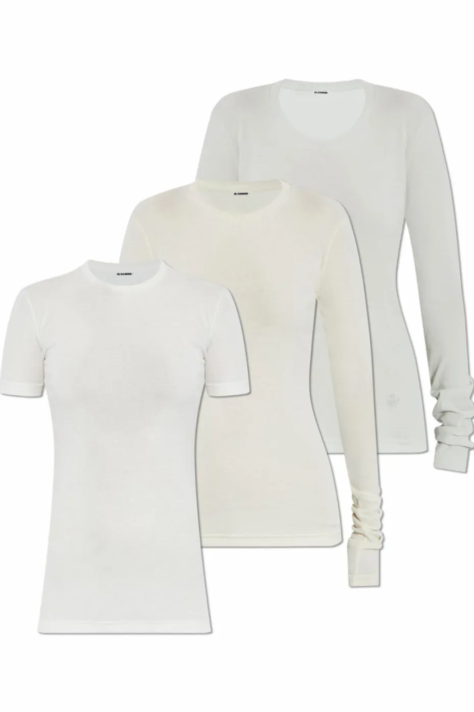 JIL SANDER+ MULTICOLOUR Three-pack of T-shirts