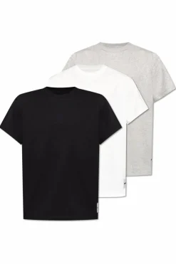 JIL SANDER MULTICOLOUR Three-pack of t-shirts