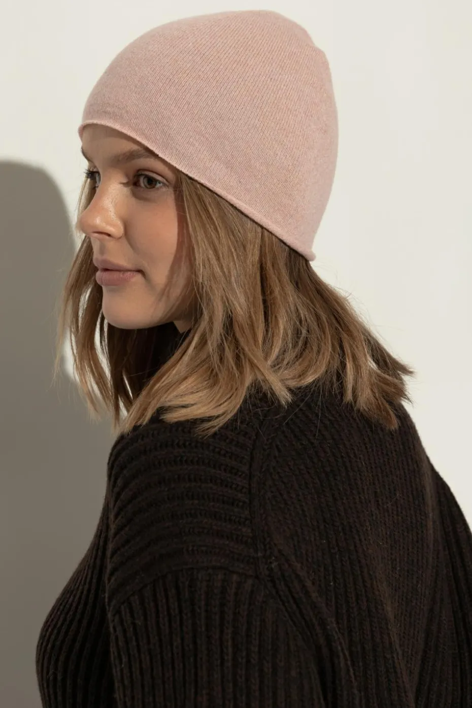 JIL SANDER+ PINK Cashmere hat