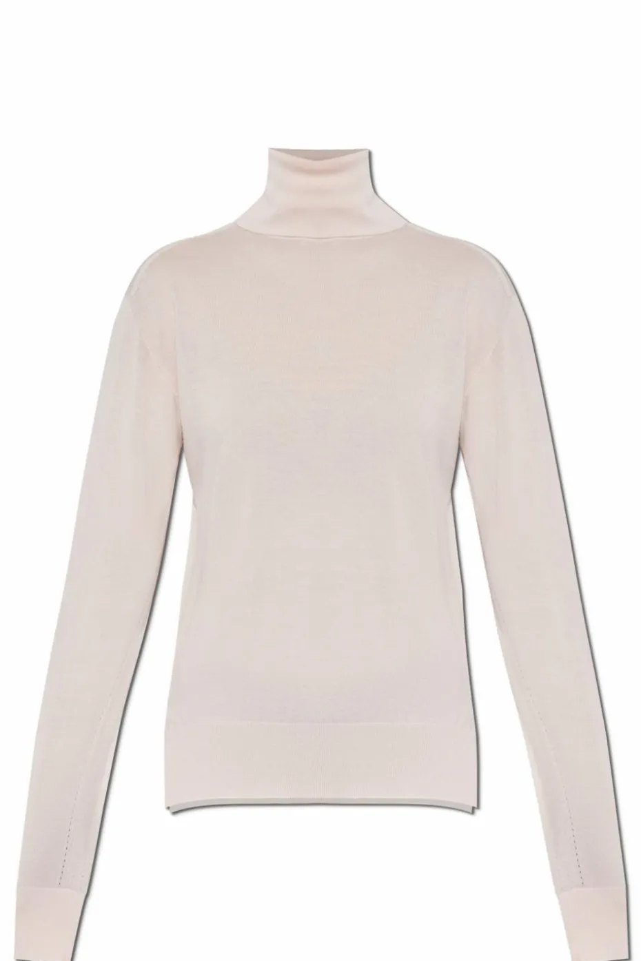 JIL SANDER PINK Cashmere turtleneck sweater