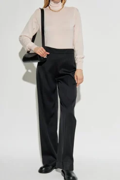 JIL SANDER PINK Cashmere turtleneck sweater