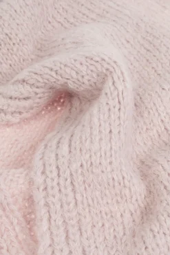 JIL SANDER+ PINK Mohair scarf