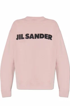JIL SANDER PINK Sweatshirt with logo