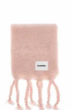 JIL SANDER+ PINK Wool scarf
