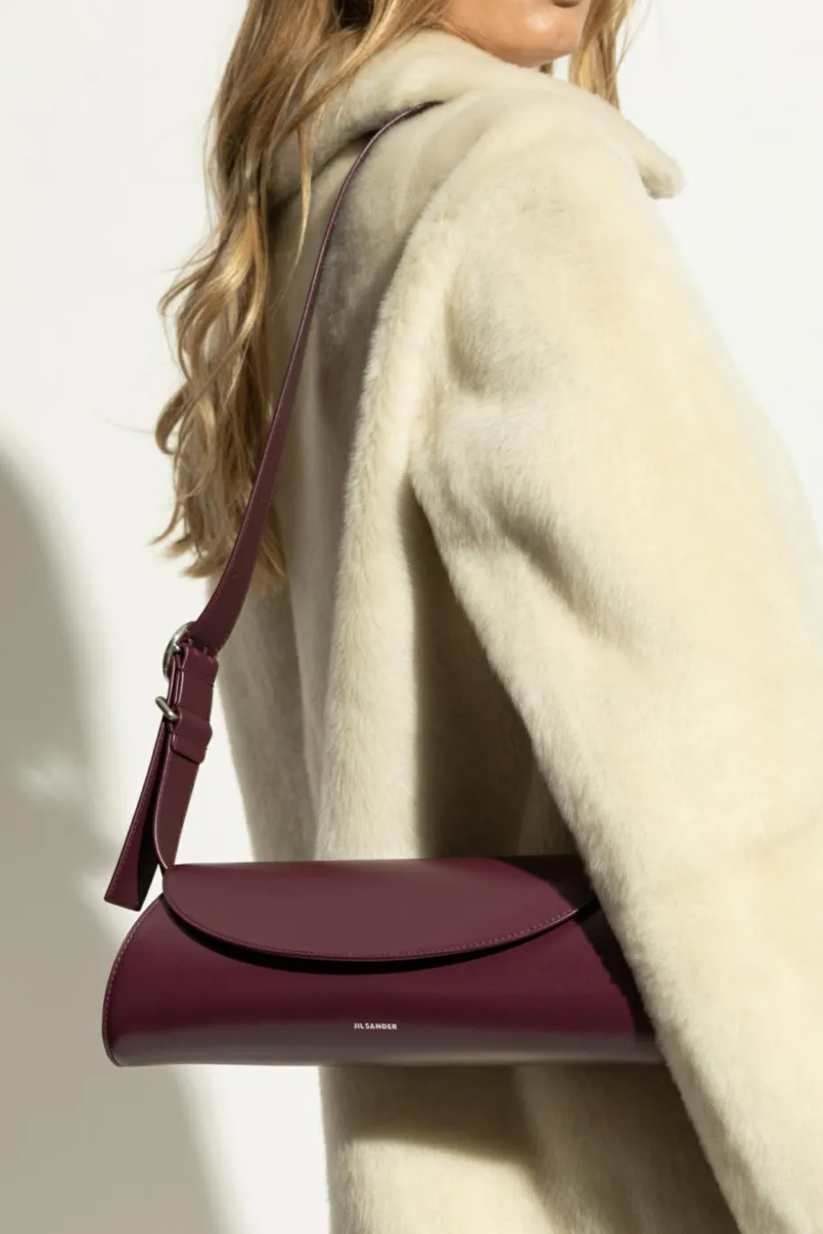JIL SANDER PURPLE Shoulder bag