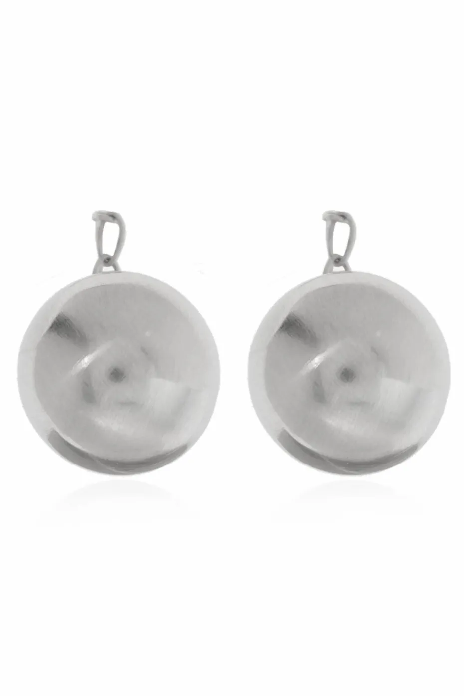 JIL SANDER SILVER Silver earrings