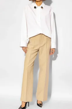 JIL SANDER WHITE Cotton shirt by JIL SANDER