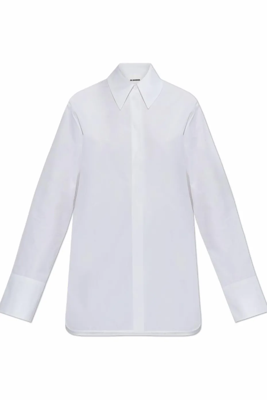 JIL SANDER WHITE Cotton shirt