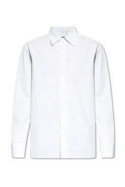 JIL SANDER WHITE Cotton shirt