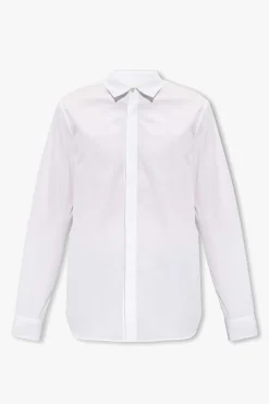 JIL SANDER WHITE Loose-fitting shirt