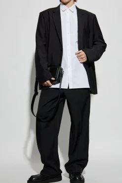 JIL SANDER WHITE Shirt with logo