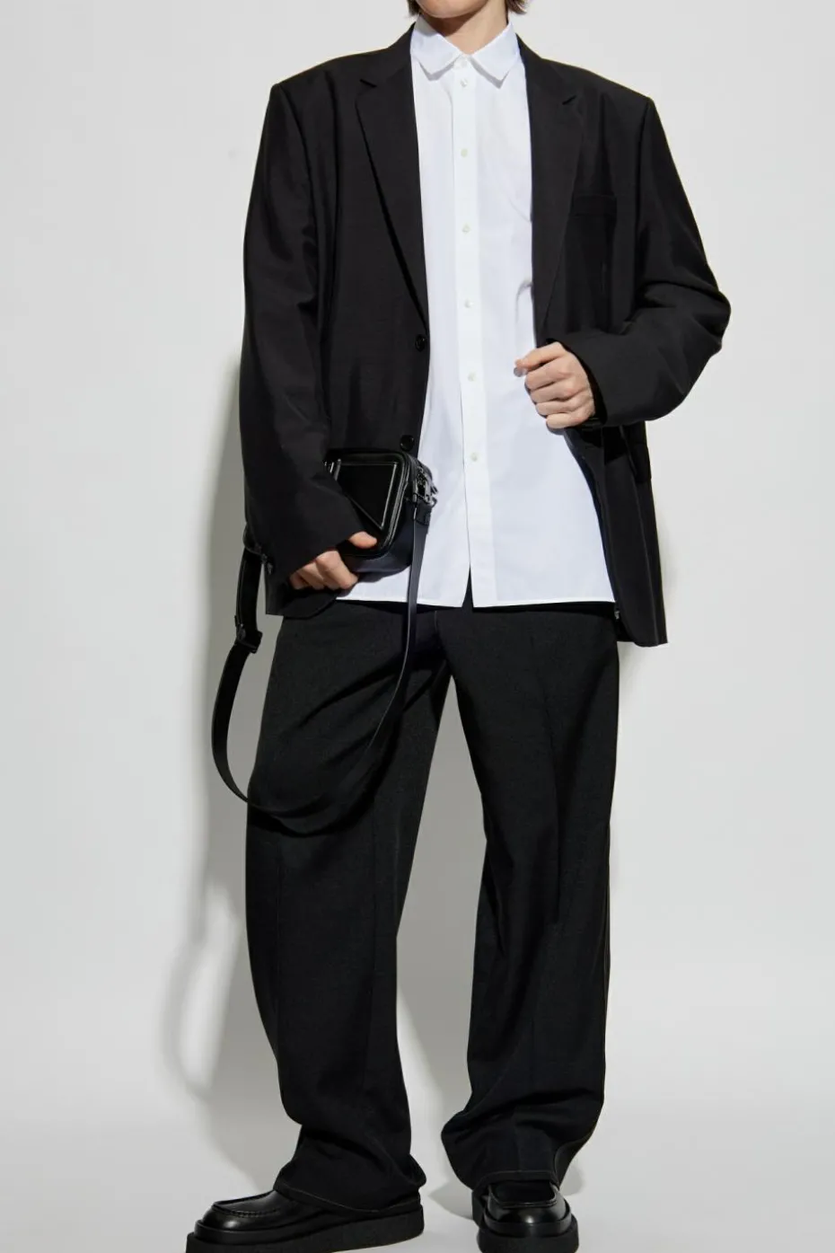 JIL SANDER WHITE Shirt with logo