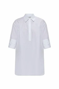 JIL SANDER WHITE Short sleeve shirt