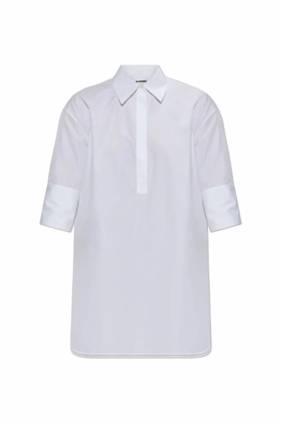 JIL SANDER WHITE Short sleeve shirt