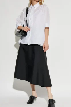 JIL SANDER WHITE Short-sleeve shirt