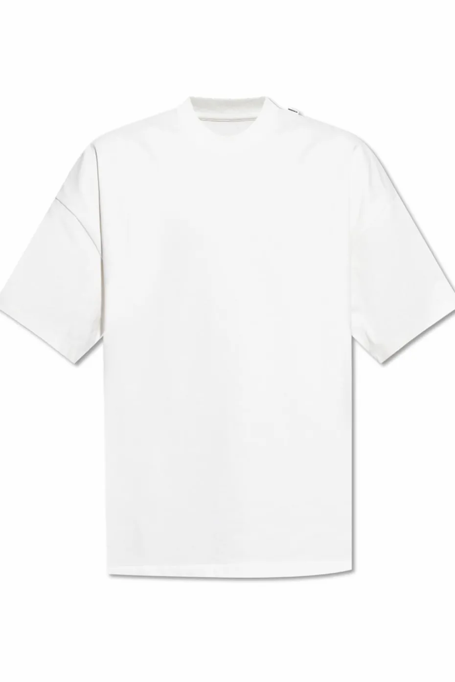 JIL SANDER WHITE T-shirt in oversize style