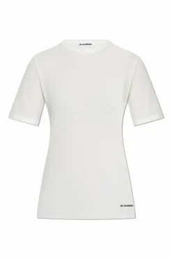 JIL SANDER+ WHITE T-shirt with logo