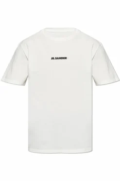 JIL SANDER+ WHITE T-shirt with logo