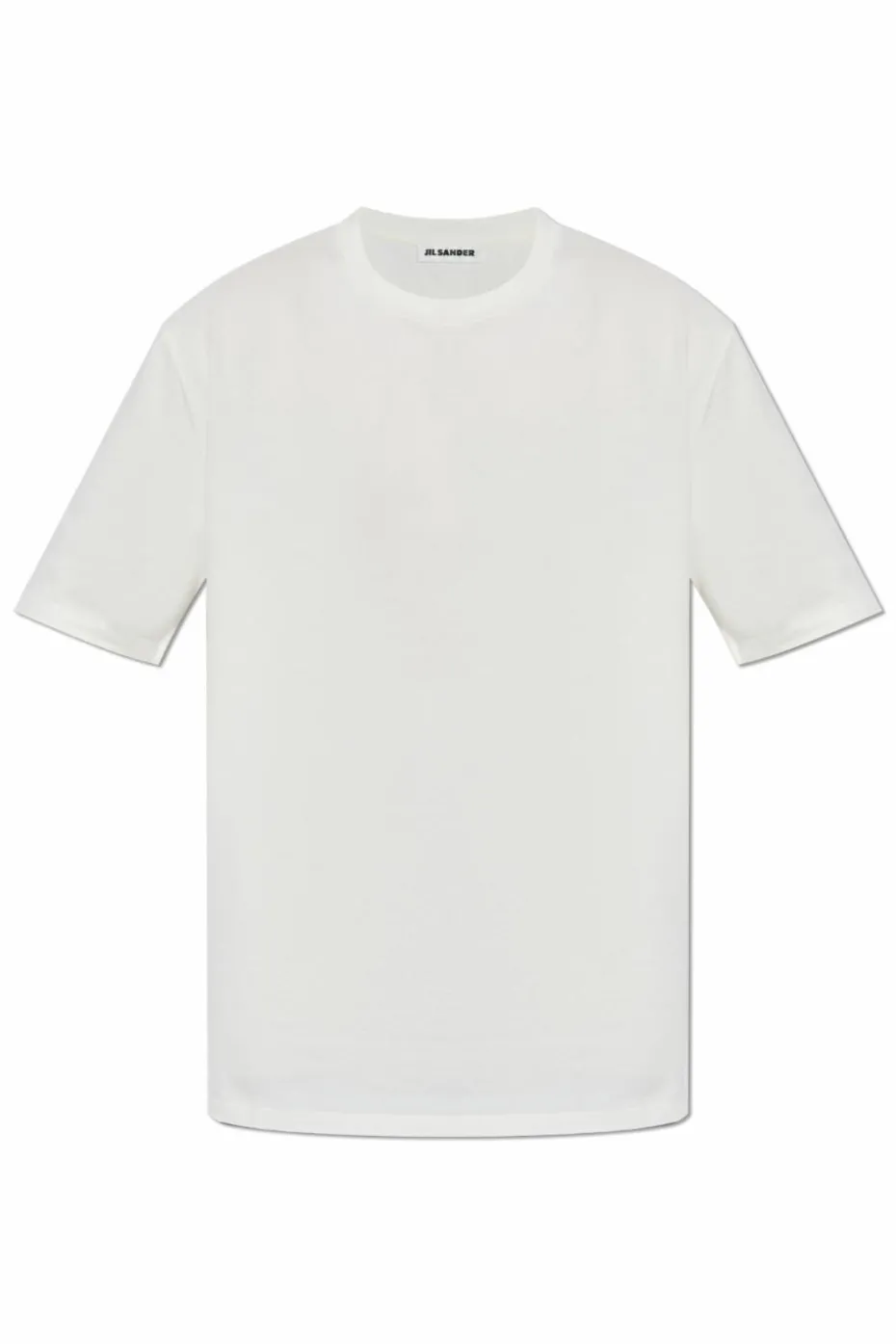 JIL SANDER WHITE T-shirt with logo
