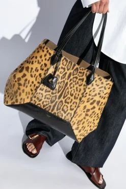Jimmy Choo beige Bag Diamond Large in shopper style