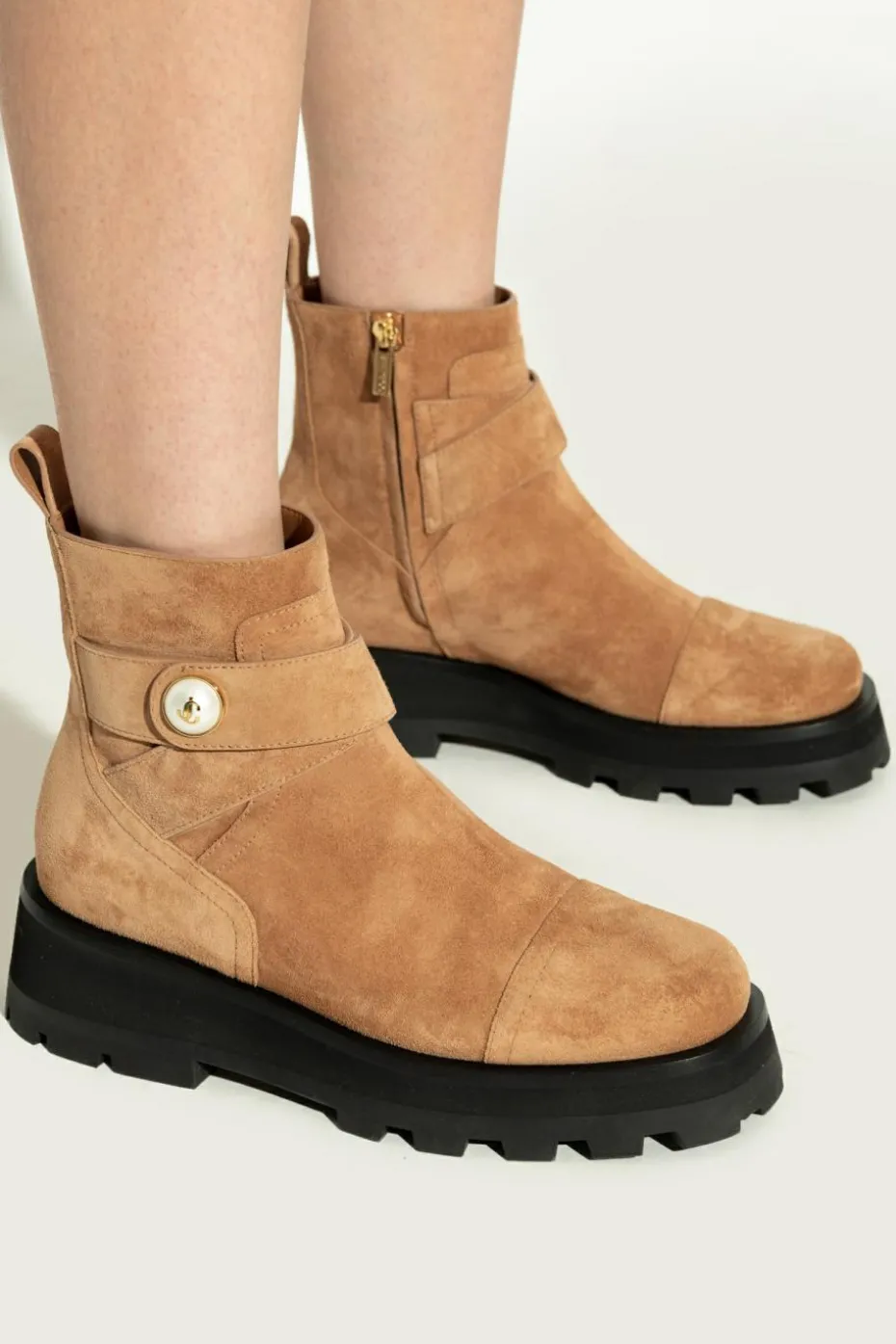 Jimmy Choo beige Shoes 'Mena'