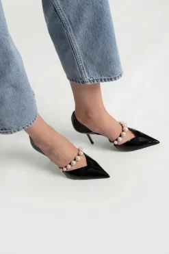 Jimmy Choo BLACK ‘Aurelie’ patent leather pumps
