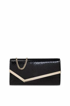 Jimmy Choo BLACK Clutch "Emmie"