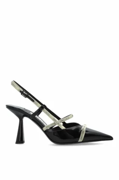 Jimmy Choo BLACK `Danica 85` high heels
