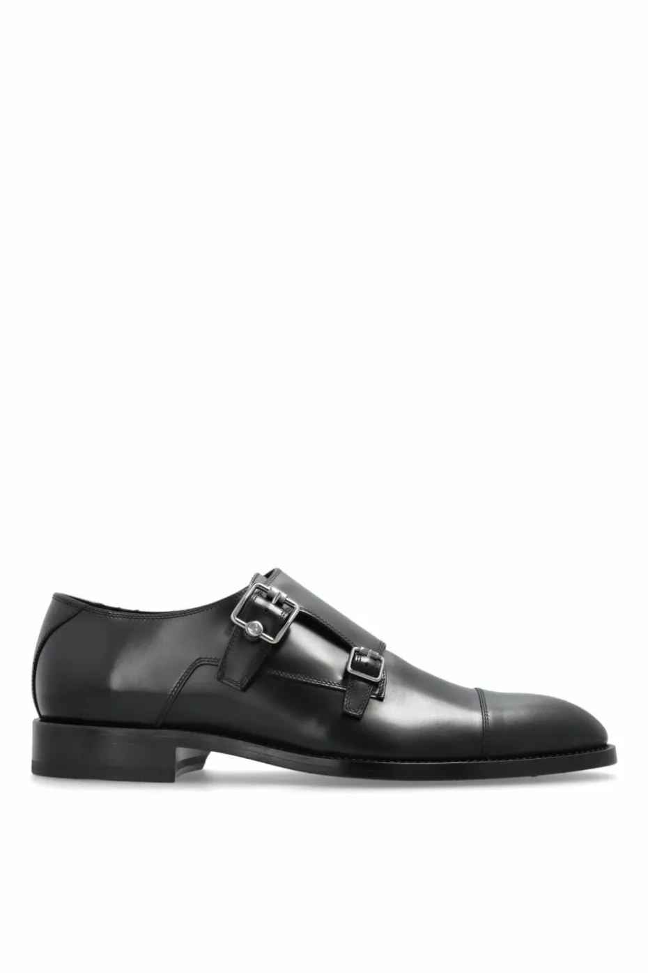Jimmy Choo BLACK Leather boots ‘Finnion’