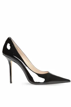 Jimmy Choo BLACK ‘Love’ stiletto pumps with logo