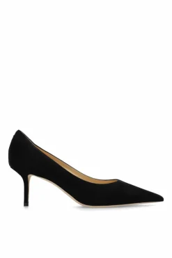 Jimmy Choo BLACK ‘Love’ suede pumps