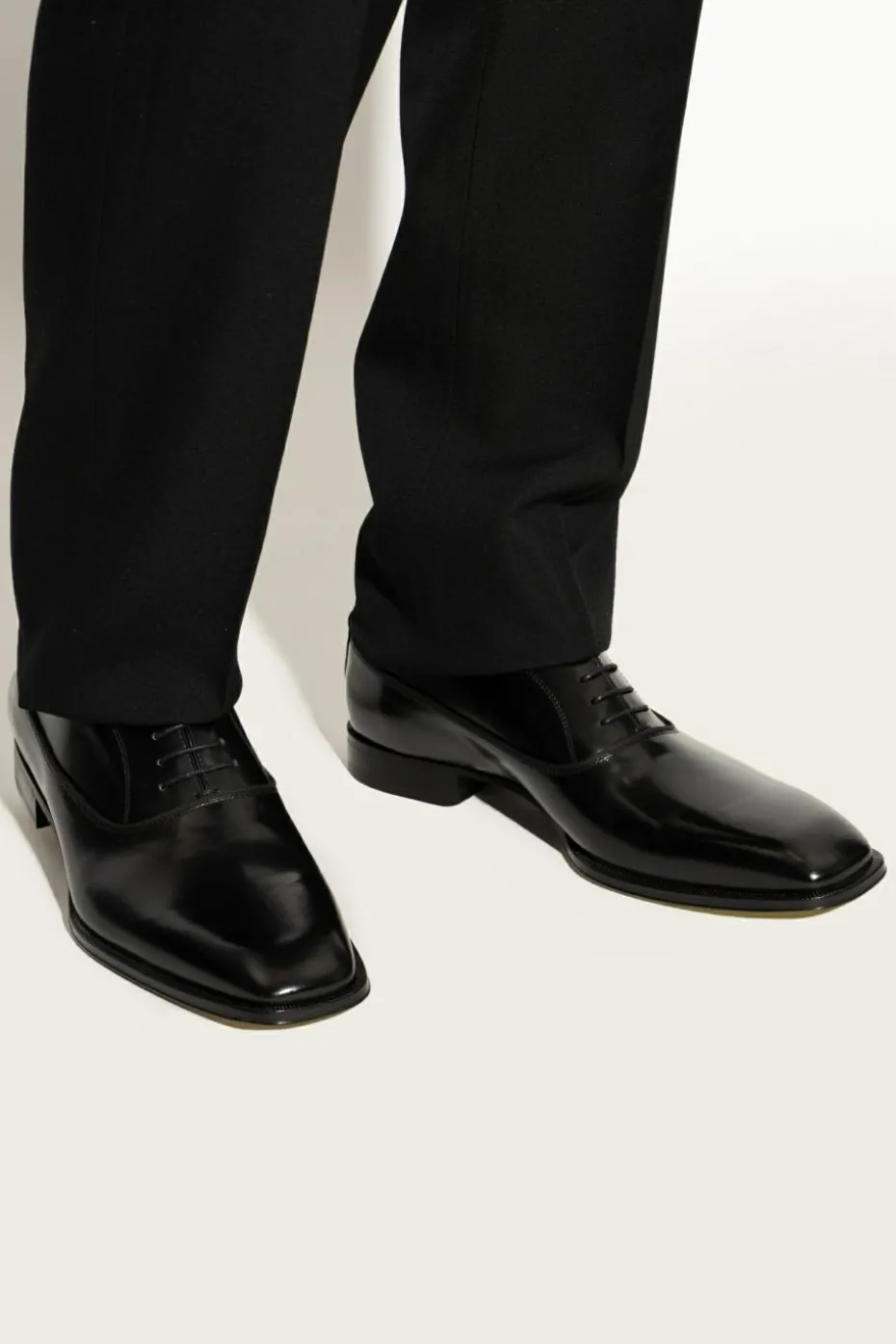 Jimmy Choo BLACK Oxford shoes 'Foxley'