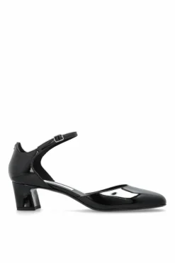 Jimmy Choo BLACK Patent leather heels āPixieā