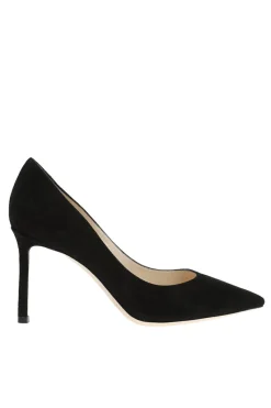Jimmy Choo BLACK 'Romy' suede pumps