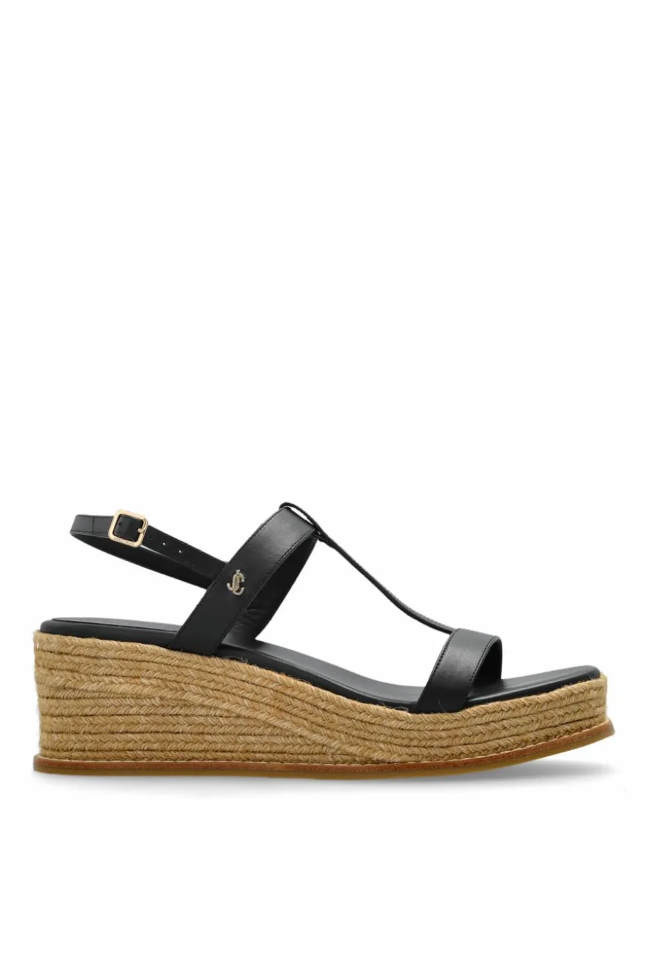 Jimmy Choo BLACK Wedge shoes `Theia`