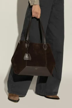 Jimmy Choo BROWN Bag Diamond M