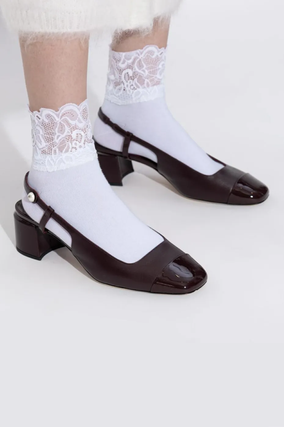 Jimmy Choo BURGUNDY Shoes 'Elisa'