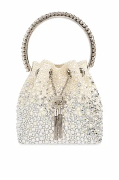Jimmy Choo cream Handbag Bon Bon