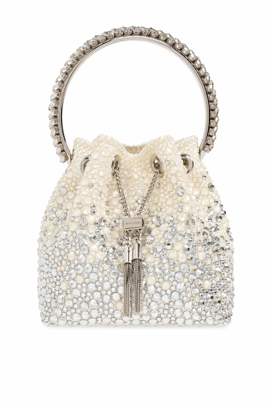 Jimmy Choo cream Handbag Bon Bon
