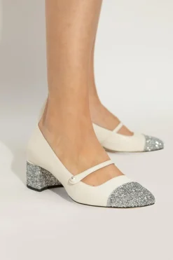 Jimmy Choo cream Heeled shoes Elisa