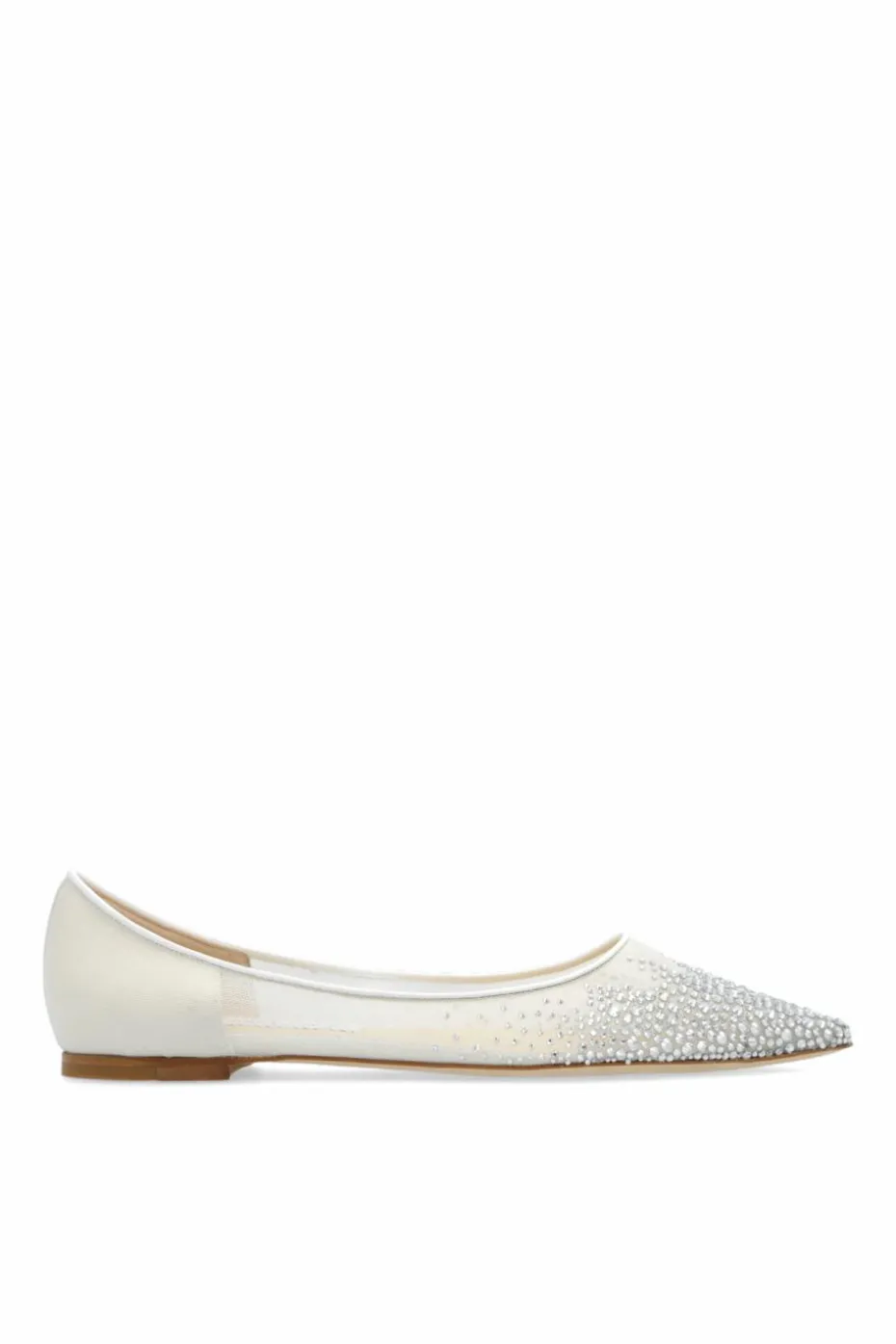 Jimmy Choo cream ‘Love’ Ballet Flats