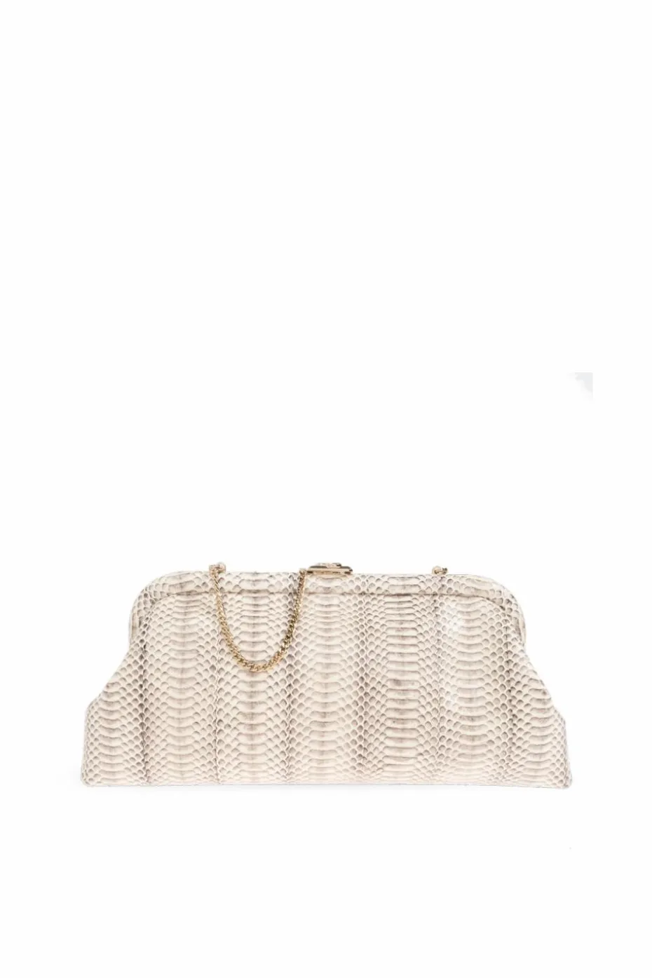 Jimmy Choo cream "Skylar" clutch