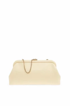 Jimmy Choo cream "Skylar" clutch