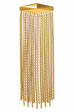 Jimmy Choo GOLD Brass earrings