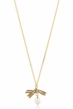 Jimmy Choo GOLD Brass necklace